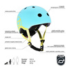 Scoot and Ride Kask dla dzieci 1-5 lat rozm. XXS-S, kolor: Blueberry