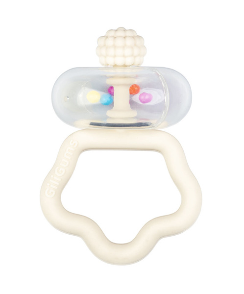 Grzechotka - Grzechoczący Dysk Horyzontalny, dla dzieci, 3 m+, GiliGums