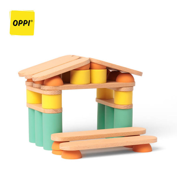 Kreatywny zestaw konstrukcyjny Stix 60 elementów 2+, Oppi