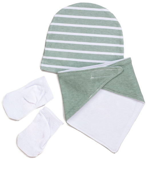 Sinsay Komplet niemowlęcy chłopięcy 3-elementowy, z motywem zwierzęcym