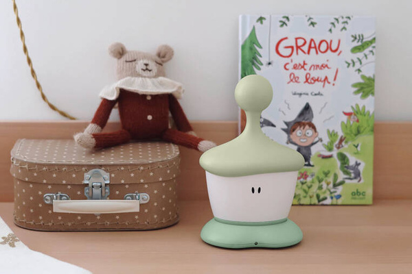 Lampka nocna LED przenośna Pixie Stick Sage green, Beaba