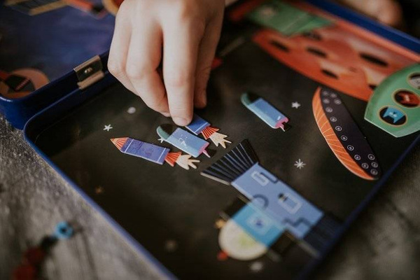 Magnetyczne konstrukcje Rakiety kosmiczne 4+, Mudpuppy