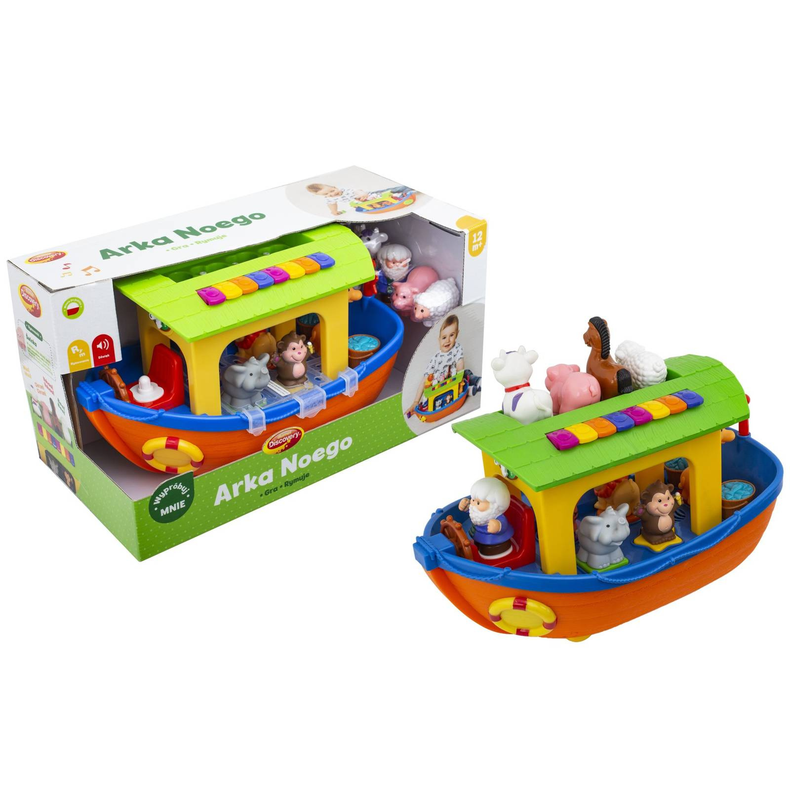 Arka Noego Dumel Discovery kolorowa zabawka edukacyjna