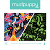 Mudpuppy Puzzle świecące w ciemności Smoki 100 elementów 5+