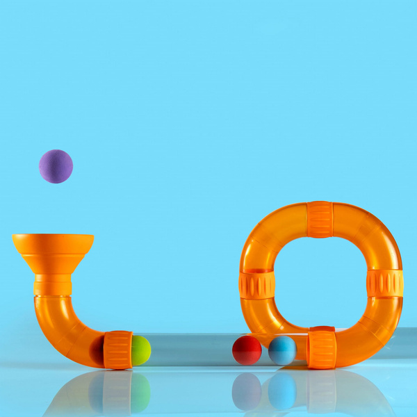 Dmuchawa do Piłek Air Toobz - klocki konstrukcyjne dla dzieci, 3+, Fat Brain Toys