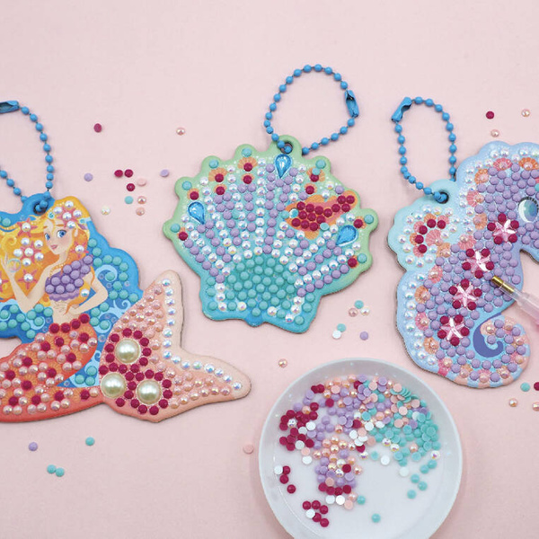 Zestaw kreatywny Malowanie diamentami Magiczny ocean dla dzieci 7+, Janod