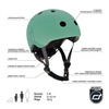 Scoot and Ride Kask dla dzieci 3+ rozm. S-M, kolor: Forest