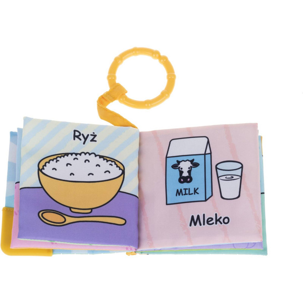 Książeczki Gryzaki 4W1 - zabawki edukacyjne dla dzieci 0 m+, Jolly Baby