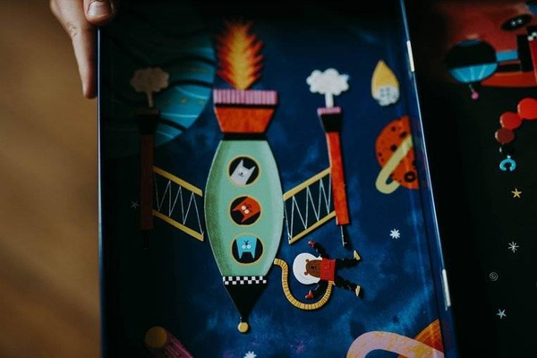 Magnetyczne konstrukcje Rakiety kosmiczne 4+, Mudpuppy