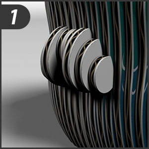 Układanka Puzzle 3D Ptak Kędziornik - zestaw kreatywny 6 lat+, Eugy