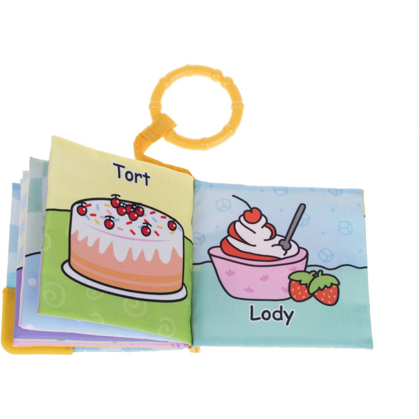 Książeczki Gryzaki 4W1 - zabawki edukacyjne dla dzieci 0 m+, Jolly Baby