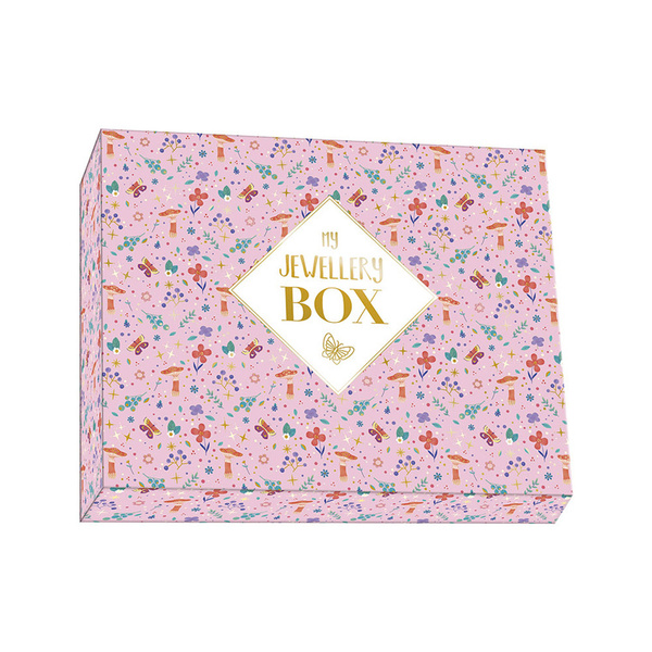 Zestaw kreatywny do tworzenia biżuterii ze szkatułką Wróżki, dla dzieci 6 lat+, Janod