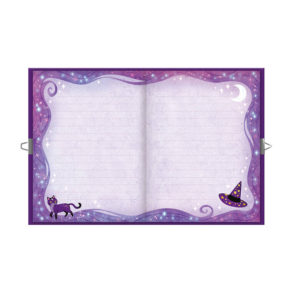 Zestaw kreatywny Sekretna księga Magic School 7+, Janod