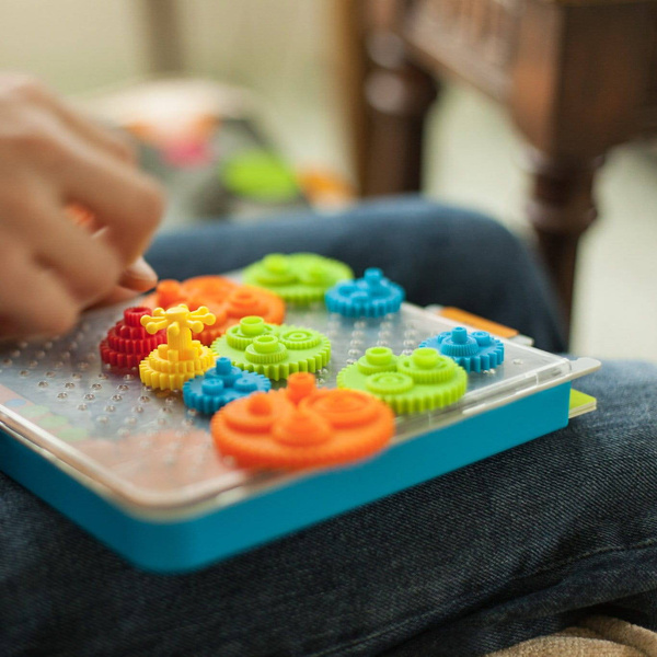 Łamigłówka Kółka Zębate Crankity, Fat Brain Toys