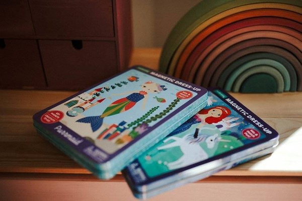 Magnetyczne postacie księżniczki 4 lata+,Mudpuppy