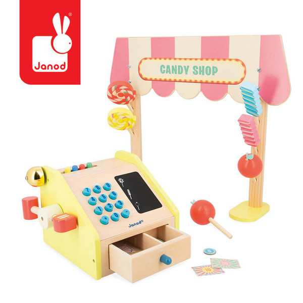 Sklep ze słodyczami Applepop 3+, Janod
