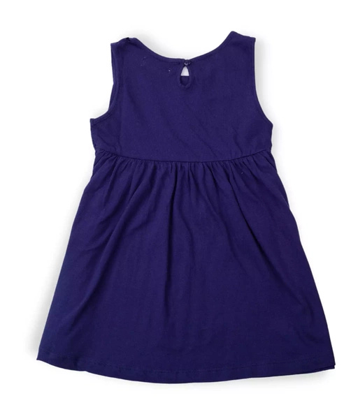 Sinsay Sukienka z haftem angielskim, bez rękawów