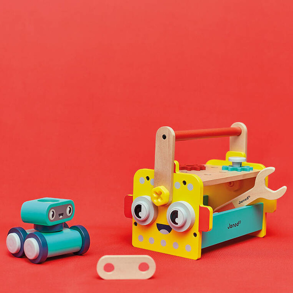 Janod Skrzynka z narzędziami Robot Brico ‘Kids