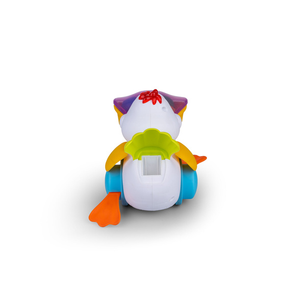 Zabawki dla dzieci - Piłeczkowy Pelikan, pchacz 18 m+. Dumel Discovery