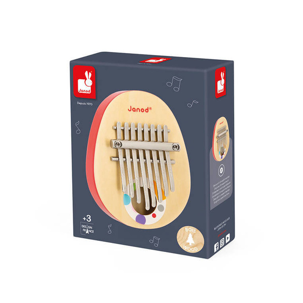 Instrument dla dzieci Kalimba Confetti 3+, Janod