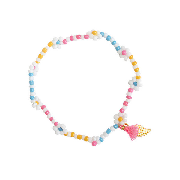 Zestaw kreatywny do tworzenia biżuterii Kwiaty 6+, Janod