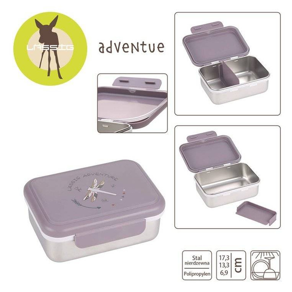 Lunchbox ze stali nierdzewnej Adventure Ważka, Lassig