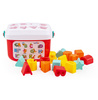 Zabawki dla dzieci - Koszyczek Sorter Kształtów, 10 m+, Tuli Fun, Dumel