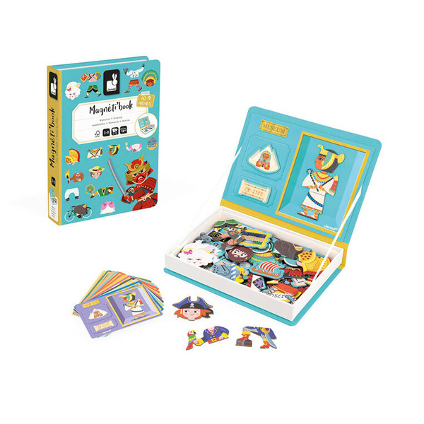 Układanka magnetyczna Magnetibook Historia dla dzieci 3 lata+, Janod