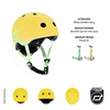 Scoot and Ride Kask dla dzieci 1-5 lat rozm. XXS-S, kolor: Lemon