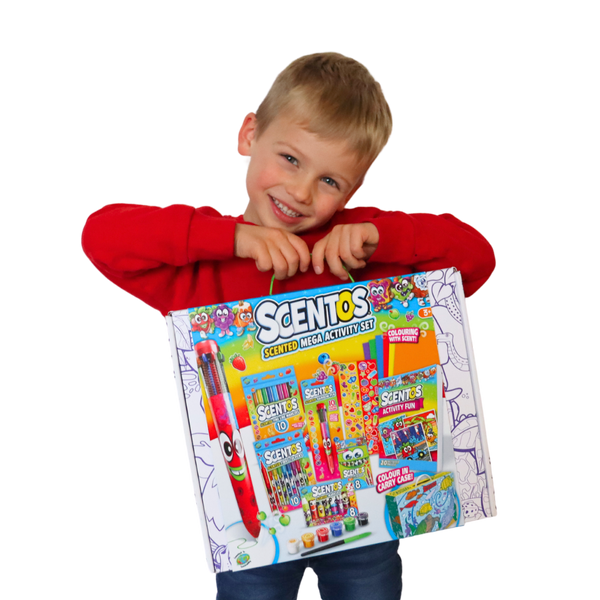 Pachnący Zestaw - Walizka do Pokolorowania, dla dzieci, 3 lata+, Scentos