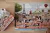 Puzzle w walizce Paryż 200 elementów 7+, Janod