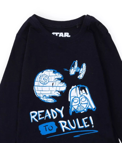 Sinsay Bluzka chłopięca z motywem Star Wars, z długim rękawem