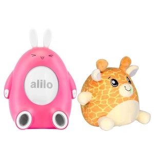 Zabawki interaktywne - Króliczek Happy Bunny - różowy, 3 lata+, Alilo