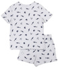 Sinsay Piżama chłopięca rekiny, dwuczęściowa, z krótkim rękawem