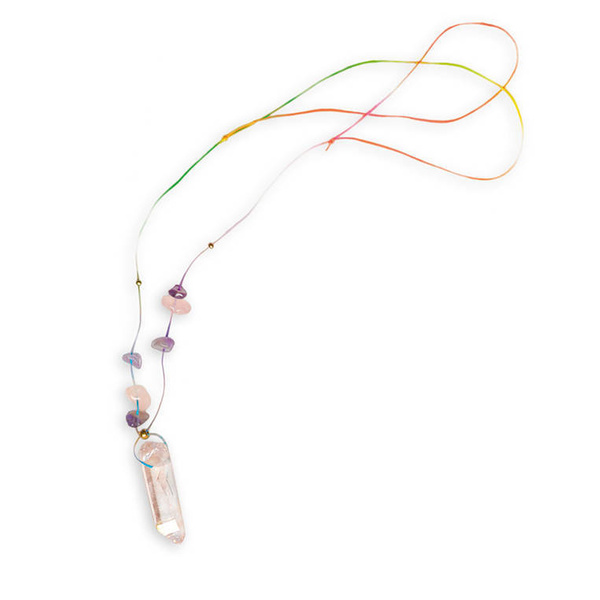 Zestaw kreatywny do tworzenia biżuterii z kamieniami przynoszącymi szczęście 8+, Janod