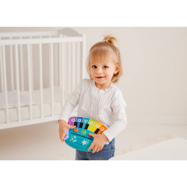 Pianinko - interaktywny instrument muzyczny dla dzieci 18 m+, Dumel
