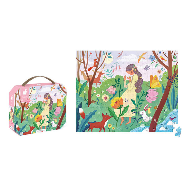 Puzzle Matka Natura 200 elementów Janod – puzzle dla dzieci