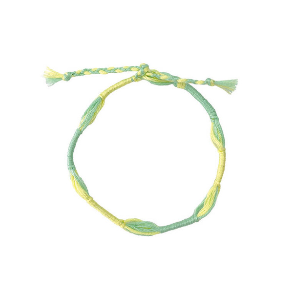 Zestaw kreatywny do tworzenia biżuterii Tęczowe bransoletki 30 szt. 8+, Janod