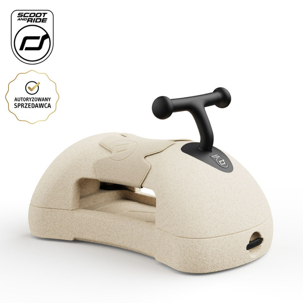Scoot and Ride My First 3w1 pchacz, jeździk i deska na kółkach dla dzieci 6 m+, kolor: Sand