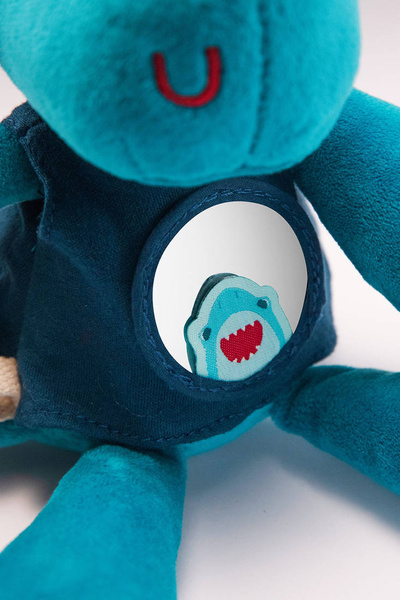 Przytulanka aktywizująca wielofunkcyjna Nosorożec Marius 9 m+, Lilliputiens ***OUTLET***