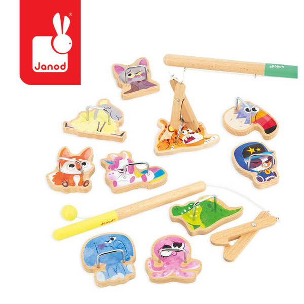 Gra Łowienie rybek Applepop 3+, Janod