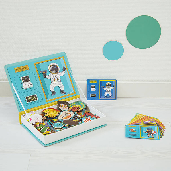 Układanka magnetyczna Magnetibook Historia dla dzieci 3 lata+, Janod