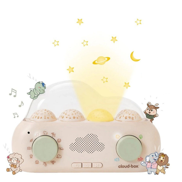 Muzyczny projektor z bajkami CloudBox - Wersja polsko - angielska