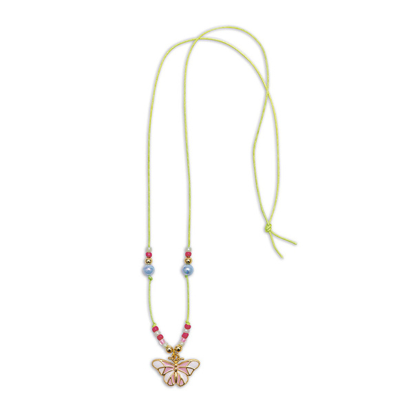 Zestaw kreatywny do tworzenia biżuterii z motylami Wróżki, dla dzieci 6 lat+, Janod