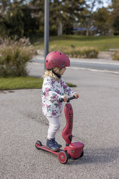 Scoot and Ride HK1 Lifestyle 2w1 jeździk i hulajnoga dla dzieci 1-5 lat, kolor: Wildcat