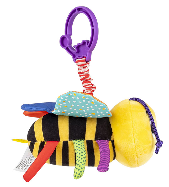 Zawieszka do wózka łóżeczka Kolorowa Pszczoła Maja, dla dzieci 0 m+, Balibazoo