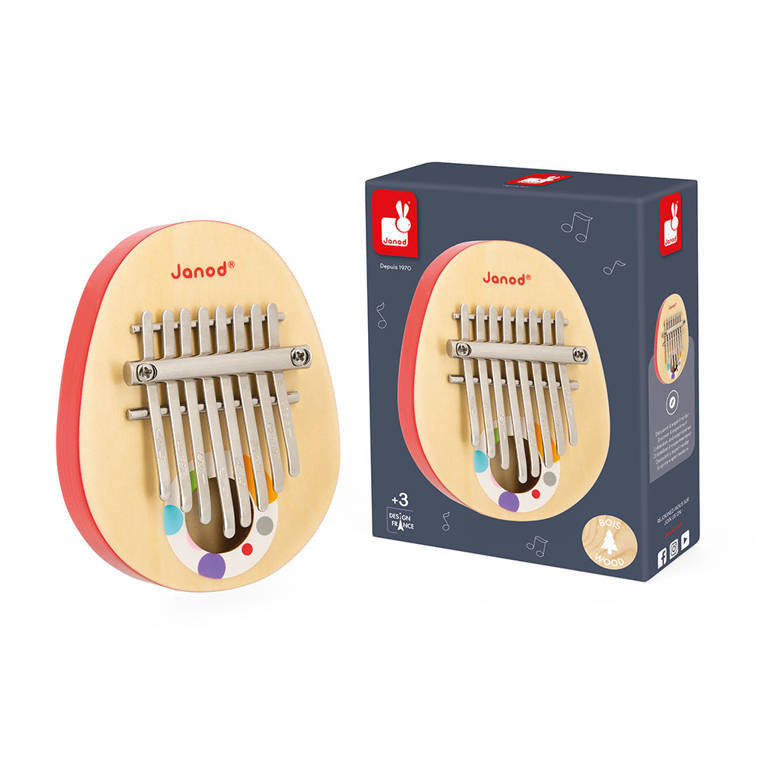 Kalimba dla dzieci Janod Confetti instrument muzyczny