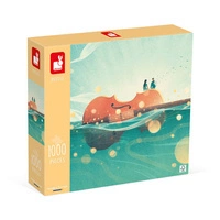 Puzzle artystyczne Podróż na skrzypcach 1000 elementów 9+ Made in Poland, Janod