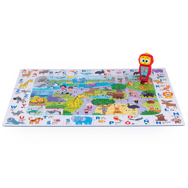 Robot Robby interaktywne puzzle ABC dla dzieci 3 lata+, Dumel Discovery