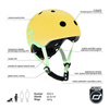 Scoot and Ride Kask dla dzieci 1-5 lat rozm. XXS-S, kolor: Lemon